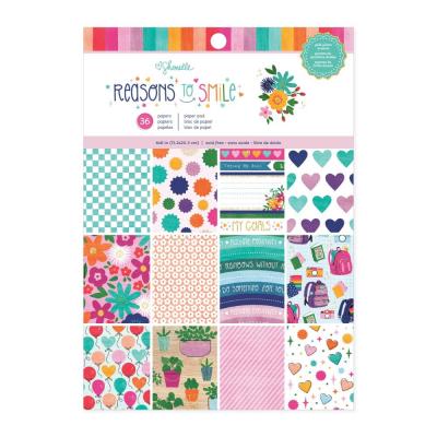 American Crafts Shimelle Laine Reasons To Smile - Paper Pad